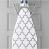 Whitmor Deluxe Cover and PadMedallion Gray: Scorch-Resistant Ironing Board Cover, Full Size, Cotton, 54"x15" - 2 of 4