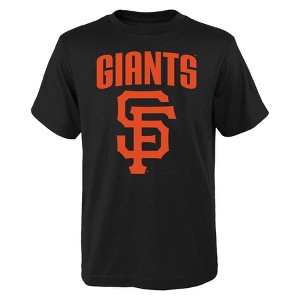 MLB San Francisco Giants Boys' Oversize Graphic Core T-Shirt - 1 of 1