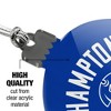 Hampton University Pirates Acrylic Christmas Tree Holiday Ornament - 4 of 4