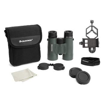 Celestron Nature DX 8x42 Binocular with Basic Smartphone Adapter - Black