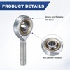 Unique Bargains Industrial Hardware Bearing Rod End Bearing 4 Pcs - 2 of 4