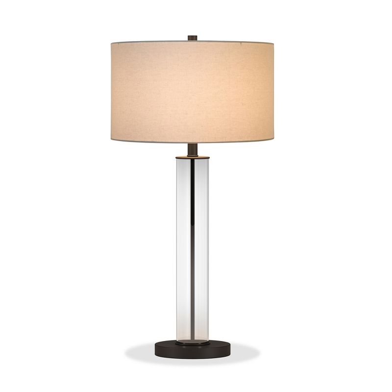 Hampton & Thyme 29" Tall Table Lamp with Fabric Shade, 4 of 11