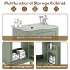 LOVMOR 20 Inch Modern Small Bathroom Vanity Cabinet With Ceramic Basin- 20*14.5*33.3 Inches,Ample Storage,1 Soft Close Door - 2 of 2