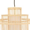 Storied Home Boho Tiered Bamboo Chandelier - image 2 of 4