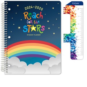 Global Datebooks Elementary Student Planner AY 2024-2025 - Block Style - 8.5"x11" (Reach For The Stars) - 1 of 4