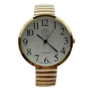 Olivia Pratt Stretch Band Big Face Shiny Colors Women Watch - 1 of 3