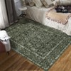 1200Gsm 350g Faux Shearling Velvet 100% Polyester Washable Folding Carpet, Home Decor Carpet, Modern Carpet, Printed Style, Classic Elegant Design - 2 of 4