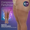 Compression Pantyhose for Women, Plus Size Pantyhose for Curvy Women, Extra Support, Breathable Women's Stockings - 2 of 4