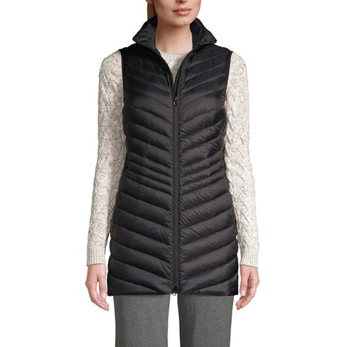 Women's petite outlet down vest