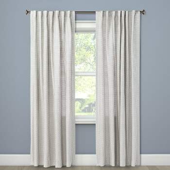 1pc 54"x84" Light Filtering Honeycomb Curtain Panel Gray - Threshold™