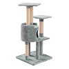 Two by Two Dayton - Gray Scratching Post Cat Furniture - 50.5 in. Tall - 2 of 4