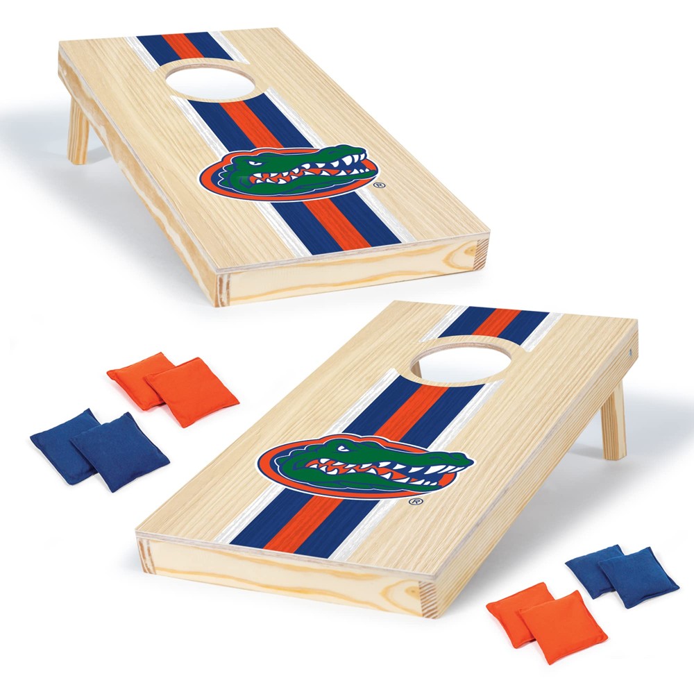 NCAA Florida Gators 1'x2' Wood Cornhole Set