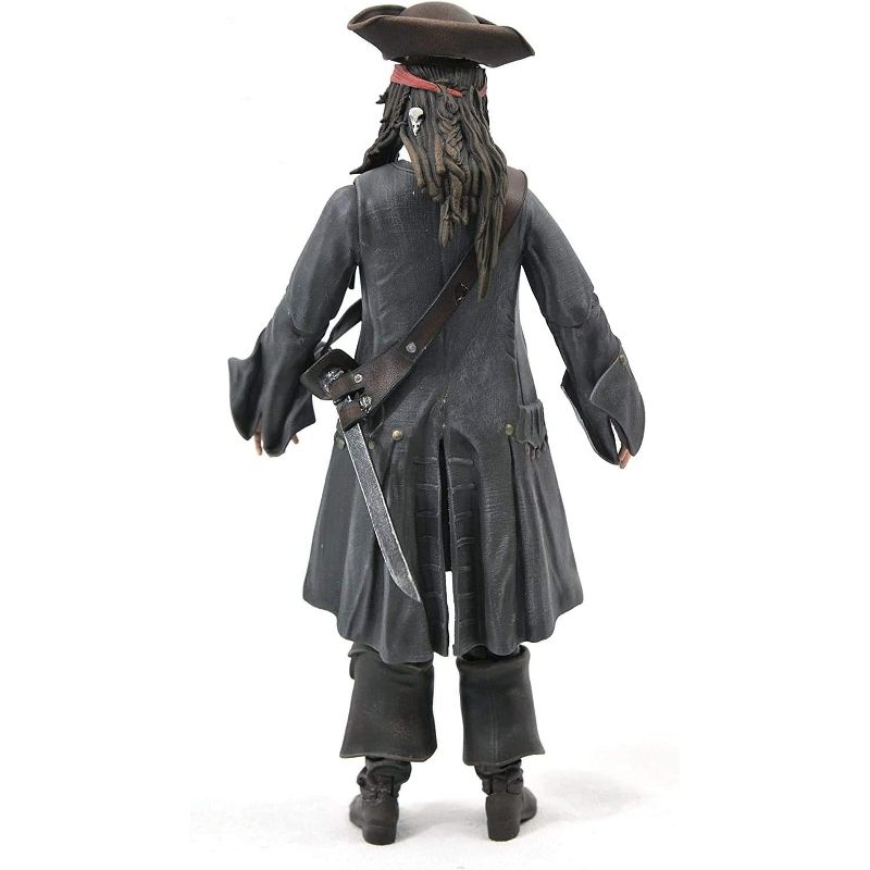 Diamond Select Pirates of the Caribbean Jack Sparrow 7 Inch Action Figure, 3 of 4