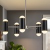 Rennnsan Tavari 26"W Capsule Modern LED Dimmable Chandelier - 4 of 4