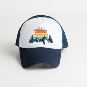 Simply Sage Market Wild Soul Colorful Adult Foam Trucker Hat - 1 of 1