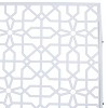 PAGED Privacy Screen Modern Metal Fence Partition Panel with Geometric Pattern for Balcony Garden Room Divider, 76" H×48" W - 4 of 4