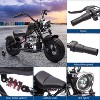 36V Electric Off-Road Motorcycle for Teens, 350W Brushless Dirt Bike with 16.5mph Speed - 3 of 4