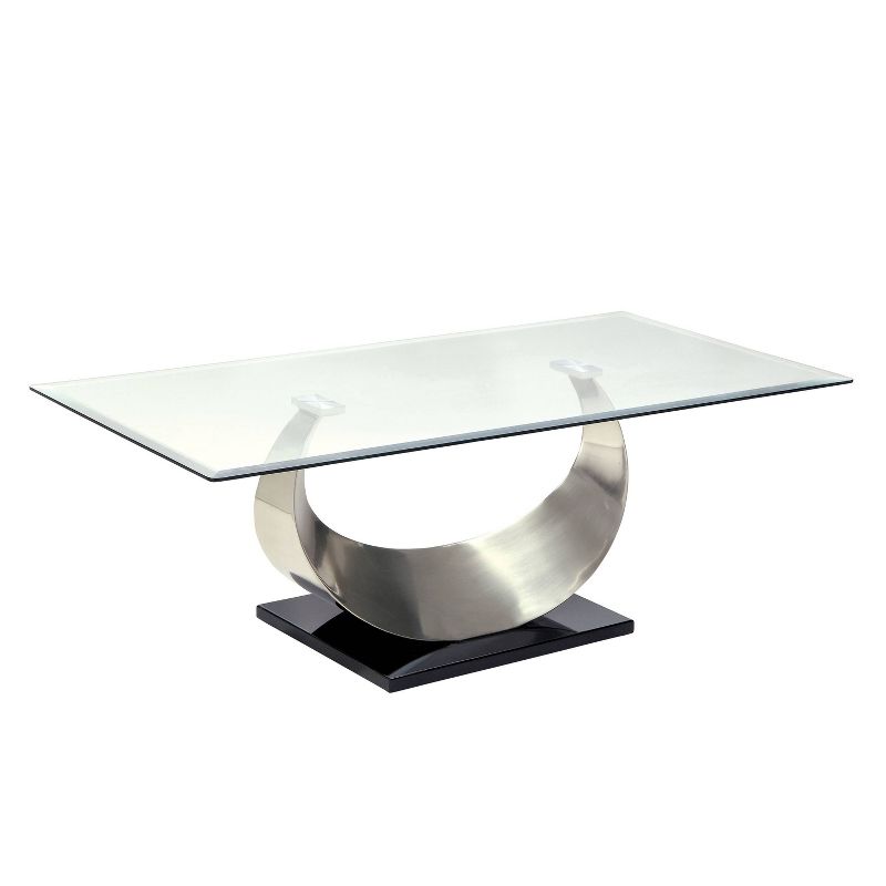 Juliana Coffee Table Silver/Black - HOMES: Inside + Out, 1 of 6
