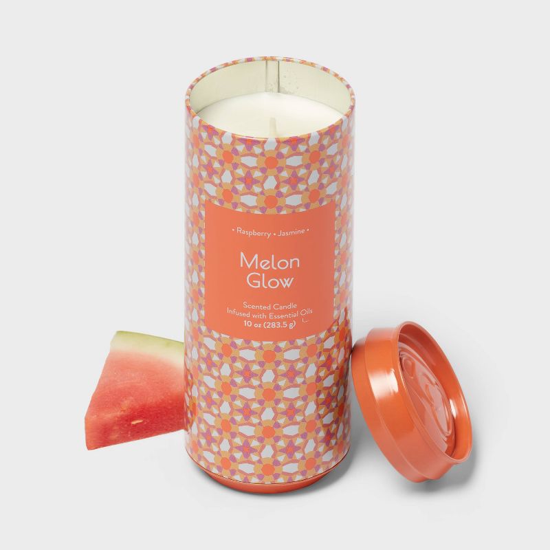 Printed Tin Can 10oz Candle Melon Glow - Opalhouse&#8482;, 3 of 4