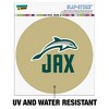 Jacksonville University Secondary Logo Automotive Car Window Locker Circle Bumper Sticker - 2 of 4
