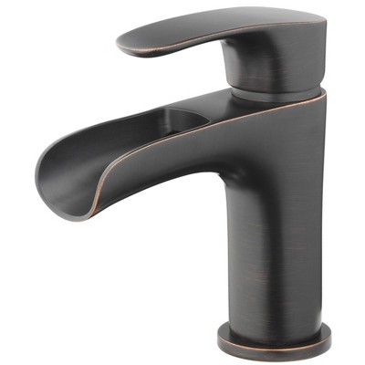 4" Center One Handle Bathroom Faucet Oil Rubbed Bronze - Tosca