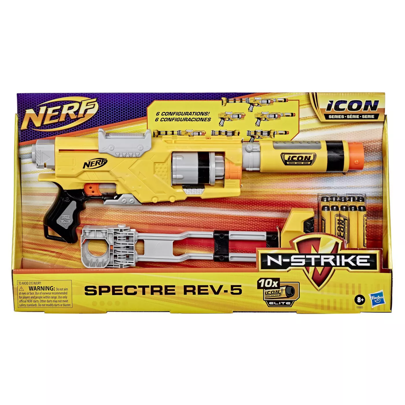 NERF N-Strike Icon Series Spectre Rev-5 Blaster - image 2 of 4