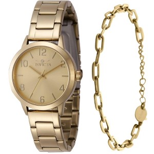Invicta 47271 Women's Wildflower Quartz Gold Tone Dial Watch - 1 of 4