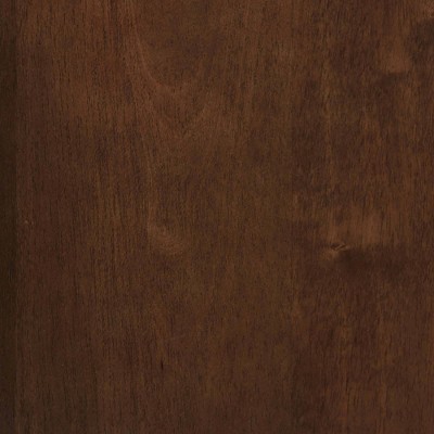 Espresso Folding Tray Table with Solid Wood Legs