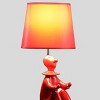 21.25" Modern Polyresin Table Lamp with Built-In Phone Holder, Accent Lamp for Living Room or Bedroom – The Pop Home - 4 of 4