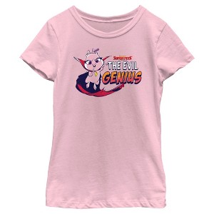 Girl's DC League of Super-Pets Lulu the Evil Genius T-Shirt - 1 of 4