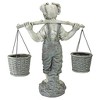 Design Toscano Flowers for Felicity Little Girl Garden Statue: Medium - 4 of 4