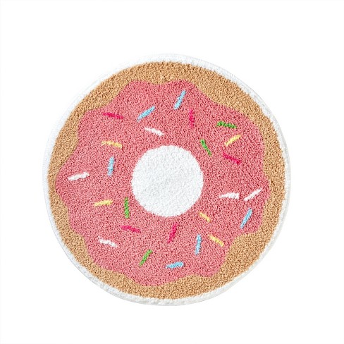 Donut Bath Rug Coral Pink Skl Home Target