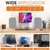 Pyle Hi-Fi Bluetooth Bookshelf Monitor Speakers - 50W MAX (PBKST33) - 4 of 4