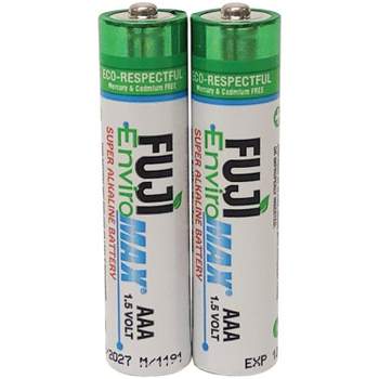 Fuji EnviroMax™ AAA Super Alkaline Batteries