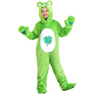 HalloweenCostumes.com Child Care Bears Classic Good Luck Bear Costume. - 1 of 3