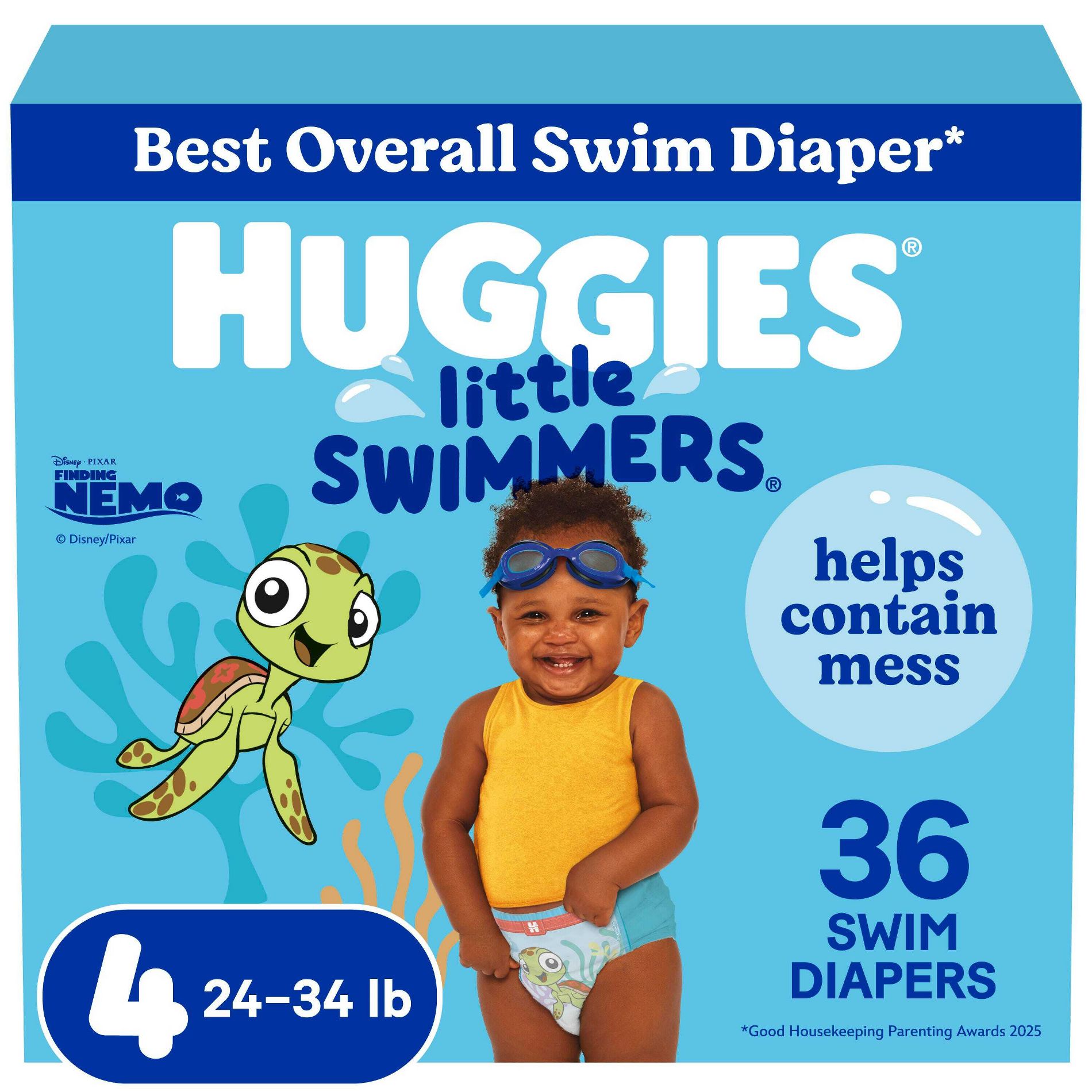 Huggies Little Swimmers Disposable Swim Diapers - Size 4 (Medium) - 36ct
