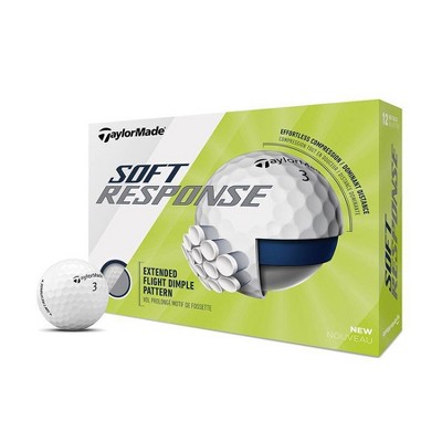 TaylorMade Soft Response Golf Balls White - 12pc