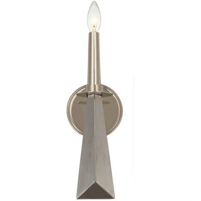 Crystorama Lighting Palmer 1 - Light Sconce in  Polished Nickel