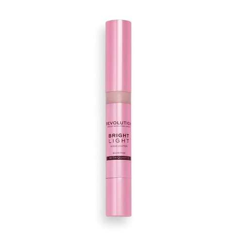 Makeup Revolution Bright Light Highlighter - Beam Pink - 0.10 Fl Oz : Target