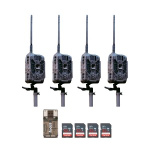 Stealth Cam DECEPTOR MAX 2.0 with 32 GB Memory Card and Card Reader (4 Pack) - 1 of 4