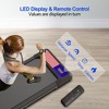 Probe Hues 3-in-1 Treadmill, Under Desk Walking Pad with Incline, Remote Control - 3 of 3