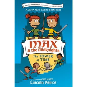 Max and the Midknights: The Tower of Time - (Max & the Midknights) by  Lincoln Peirce (Paperback) - 1 of 1