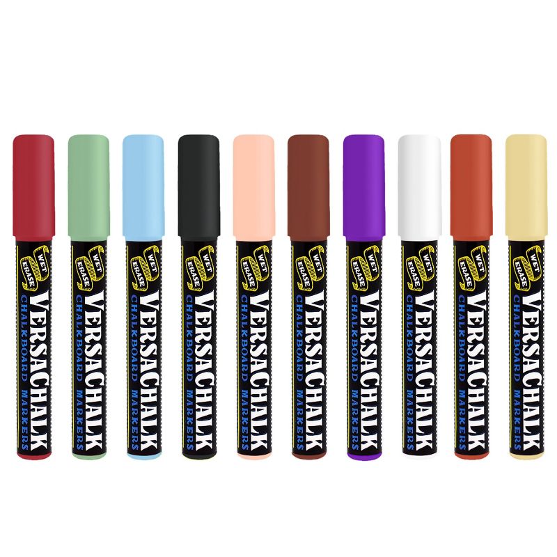 VersaChalk 10ct Liquid Chalk Markers Classic Colors 5mm Tip, 2 of 4
