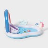 70'' x 92'' x 50'' Play Center Update 34 gal Novelty Kiddie Pool Rainbow - Sun Squad™ - 3 of 4