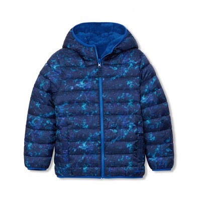 Lands' End Kids Water Resistant Reversible Hooded Jacket