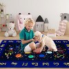 Solar System Kids Area Rug , Outer Space Rug , Ultra Soft Low Plush Cosmic Planet Theme Kids Play Mat , Non-Slip , Classroom/Bedroom/Playroom - 3 of 4
