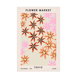 NKTN   'Flower Market Tokyo' Canvas Art - 1 of 4