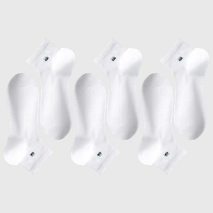 Anna-Kaci Men's 6pk Summer Breathable Mesh Ankle Socks - 1 of 4