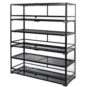 REPTIZOO 3 Layer Reptile Glass Terrarium-48 x 18 x 45inches - 1 of 4