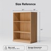 41*31*16 Wood Accent Sideboard Cabinet, Storage Organizer with Adjustable Shelves for Kitchen Bedroom Living Room Dinning Room - 3 of 4